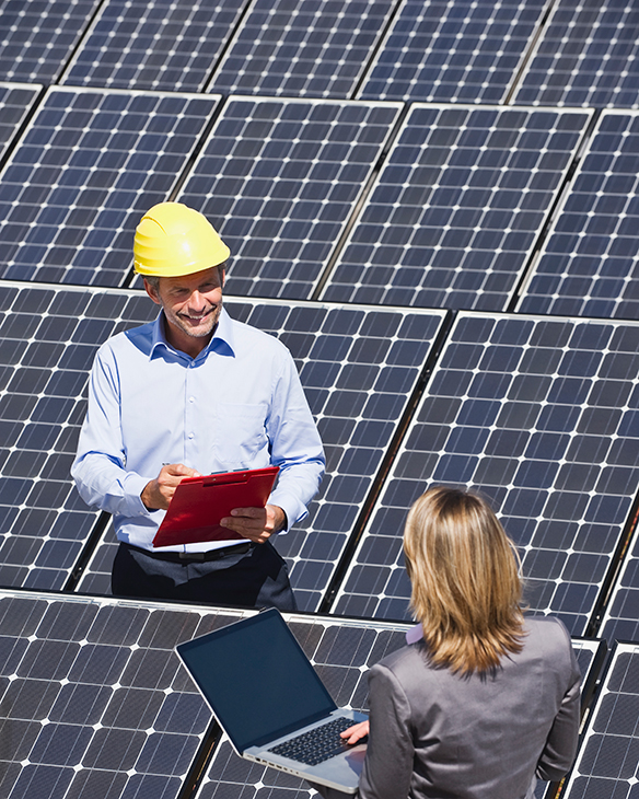 Entreprises — installation solaire pour entreprises